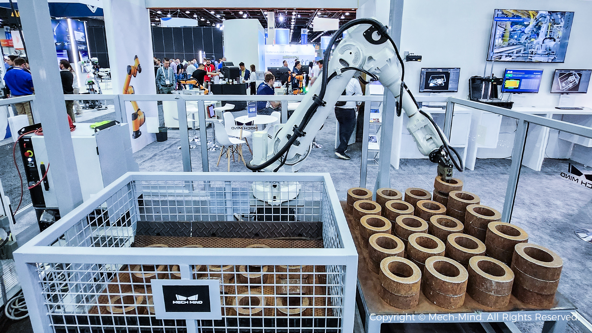 梅卡曼德亮相北美最大自動化展AUTOMATE 2023,加速推動AI+3D多場景、全球化落地 梅卡曼德亮相北美最大自動化展AUTOMATE 2023,加速推動AI+3D多場景、全球化落地