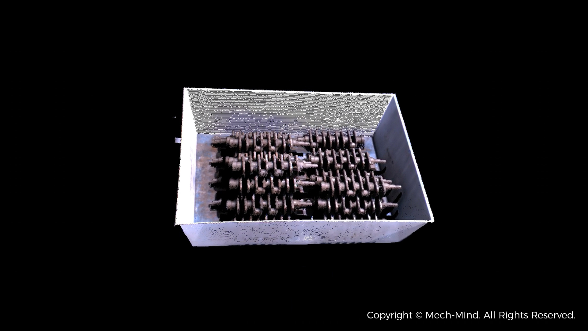 解決方案 | 3D視覺引導軸棒類工件上下料 解決方案 | 3D視覺引導軸棒類工件上下料