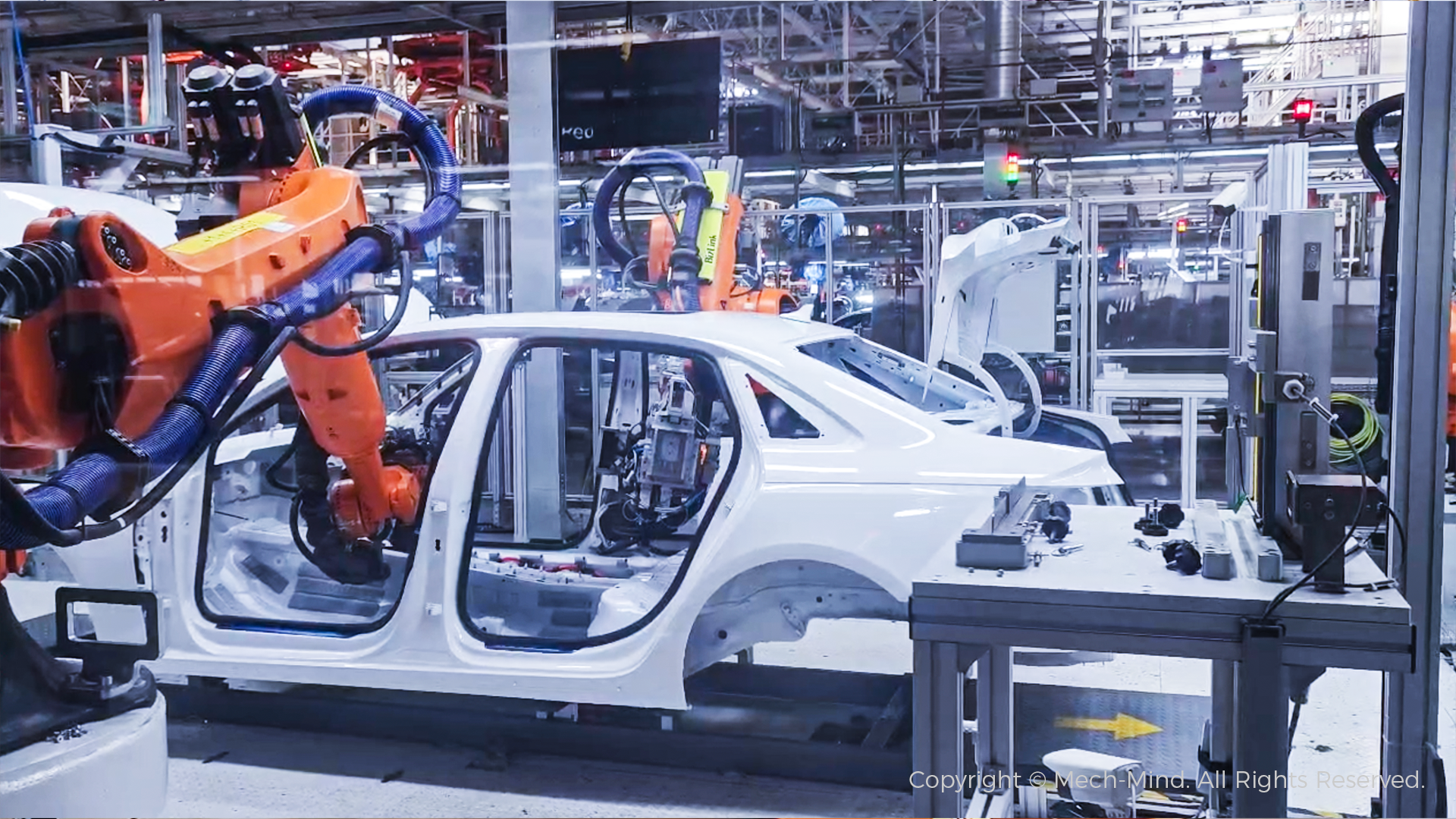 AI視覺引導密封條輥壓 | 某大型汽車主機廠