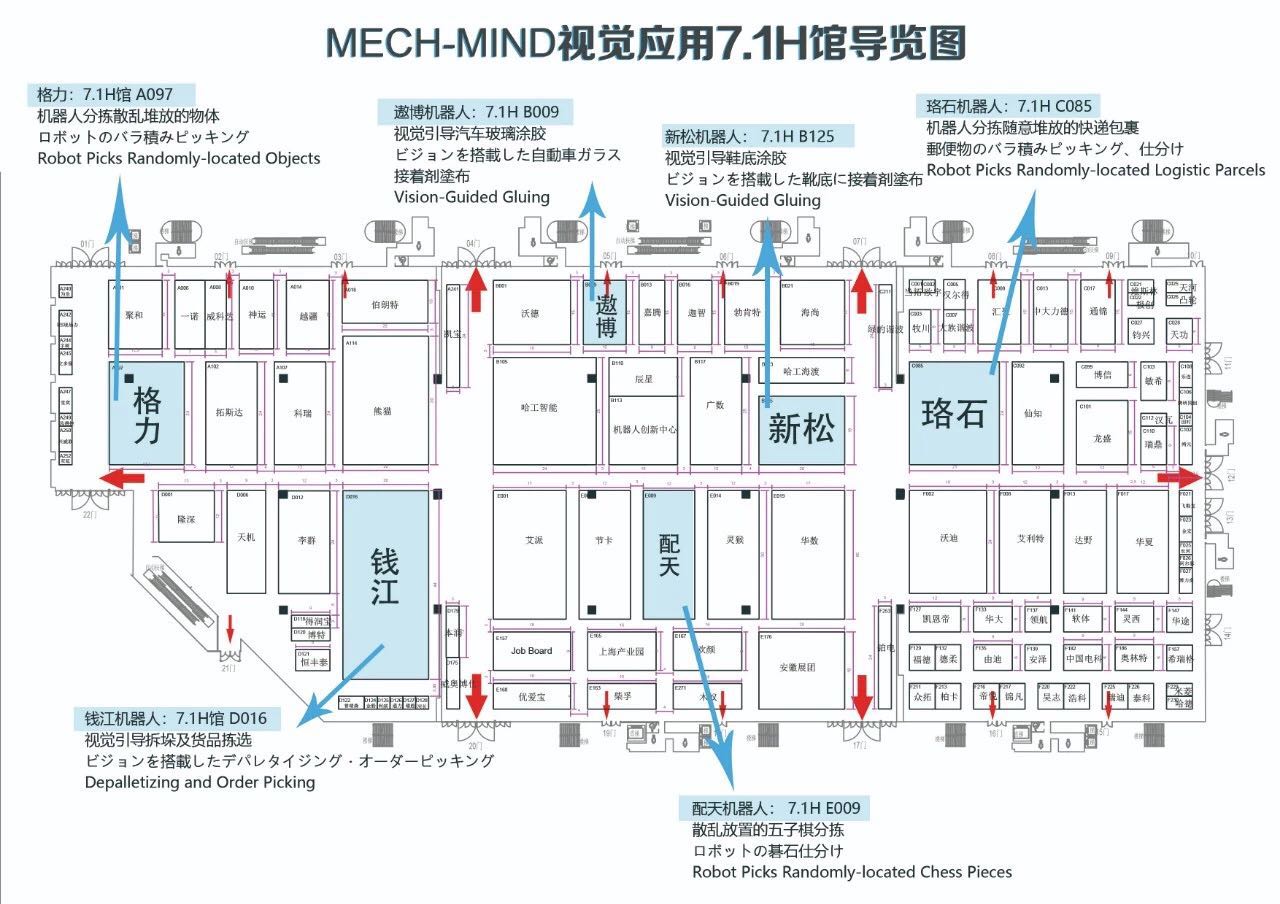 梅卡曼德工博會導覽圖 梅卡曼德工博會導覽圖